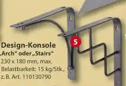 Sonderpreis Baumarkt Design-Konsole "Arch" oder "Stairs" Angebot