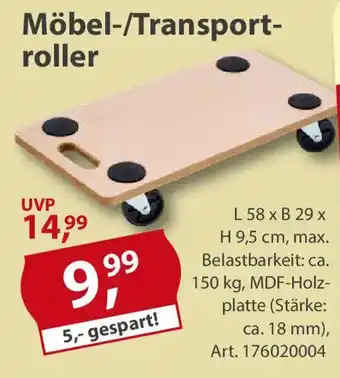 Möbel-/Transportroller