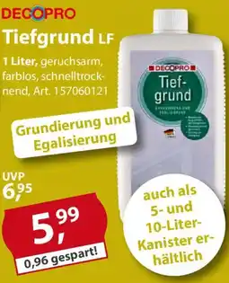 Sonderpreis Baumarkt DECOPRO Tiefgrund LF Angebot