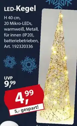 Sonderpreis Baumarkt LED-Kegel Angebot