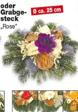 Repo Markt Grabgesteck "Rose" Angebot