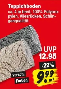 Repo Markt Teppichboden Angebot