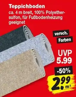 Repo Markt Teppichboden Angebot
