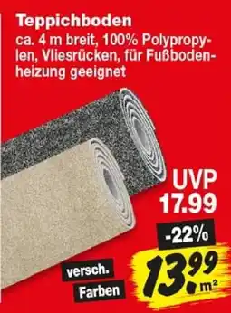 Repo Markt Teppichboden Angebot