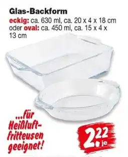 Repo Markt Glas-Backform Angebot