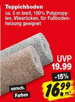 Repo Markt Teppichboden Angebot