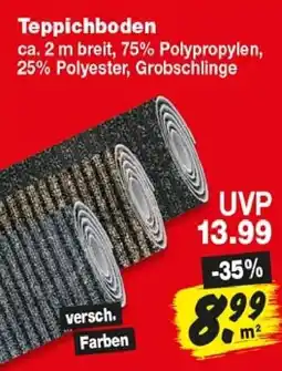 Repo Markt Teppichboden Angebot