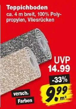 Repo Markt Teppichboden Angebot