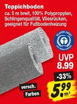 Repo Markt Teppichboden Angebot