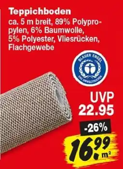 Repo Markt Teppichboden Angebot