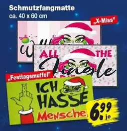 Repo Markt Schmutzfangmatte "X-Miss" Angebot