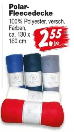 Repo Markt Polar-Fleece Decke Angebot