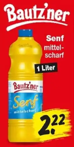 Repo Markt Bautz'ner Senf mittelscharf Angebot