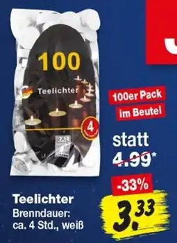 Repo Markt Teelichter Angebot