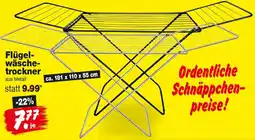 Repo Markt Flügel-wäsche-trockner aus Metall Angebot