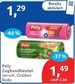Budni Pely Zugbandbeutel Angebot