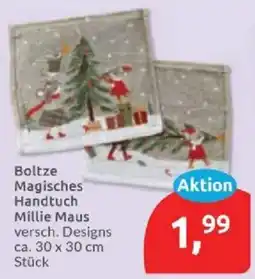 Budni Boltze Magisches Handtuch Millie Maus Angebot