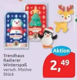 Budni Trendhaus Radierer Winterspaß Angebot