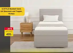 SCONTO S-STYLE Boxbett Cord Angebot