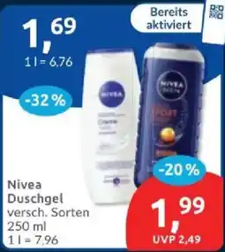 Budni Nivea Duschgel Angebot