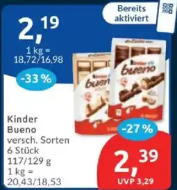 Budni Kinder Bueno Angebot