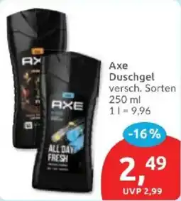 Budni Axe Duschgel Angebot