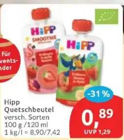 Budni Hipp Quetschbeutel Angebot