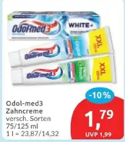 Budni Odol-med3 Zahncreme Angebot