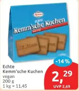 Budni Kemm'sche Kuchen vegan Angebot