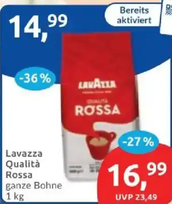 Lavazza Qualità Rossa ganze Bohnen