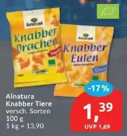 Budni Alnatura Knabber Tiere Angebot