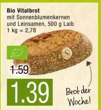 Marktkauf Bio Vitalbrot Angebot