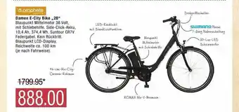 Marktkauf Prophete Damen E-city Bike 28 Angebot