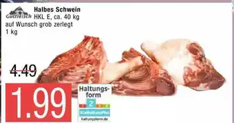 Marktkauf Gutfleisch Halbes Schwein Angebot