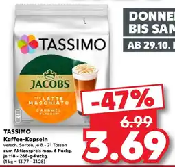 Kaufland TASSIMO Kaffee-Kapseln Angebot