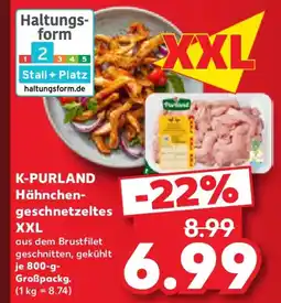 Kaufland K-PURLAND Hähnchen-geschnetzeltes XXL Angebot