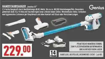 Marktkauf Genius Handstaubsauger „invictus X7“ Angebot