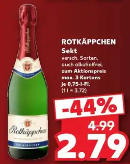 Kaufland ROTKÄPPCHEN Sekt Angebot