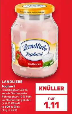 Kaufland Landliebe Joghurt Angebot