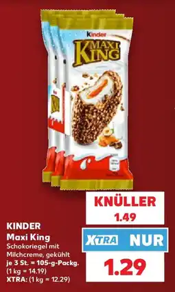 Kaufland Kinder Maxi King Angebot