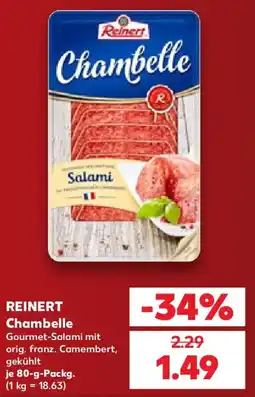 Kaufland REINERT Chambelle Angebot