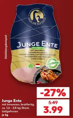 Kaufland Goldenfood Junge Ente Angebot