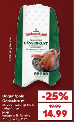 Kaufland KrakauerLand Gänsebrust Angebot