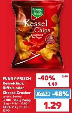 Kaufland FUNNY-FRISCH Kessel Chips Angebot