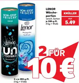 Kaufland Lenor Wäscheparfüm Angebot