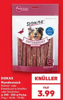 Kaufland DOKAS Hundesnack Angebot