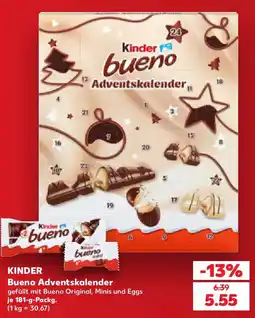 Kaufland Kinder Bueno Adventskalender Angebot