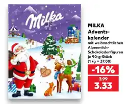 Kaufland MILKA Adventskalender Angebot