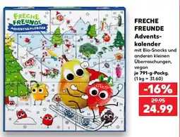 Kaufland FRECHE FREUNDE Adventskalender Angebot