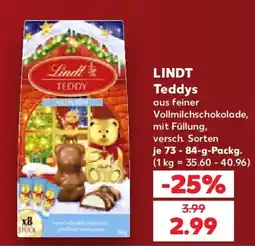 Kaufland LINDT Teddy Angebot